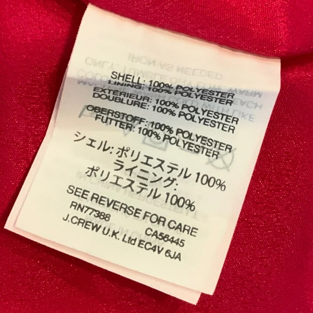 JCrew Pink 8 Adjustable Strap Dress Wedding Guest Adjustable Straps Date Coastal